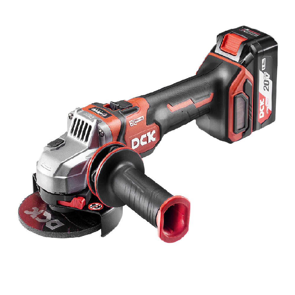 Smerigliatrice angolare cordless e brushless 20 V | 2 Configurazioni